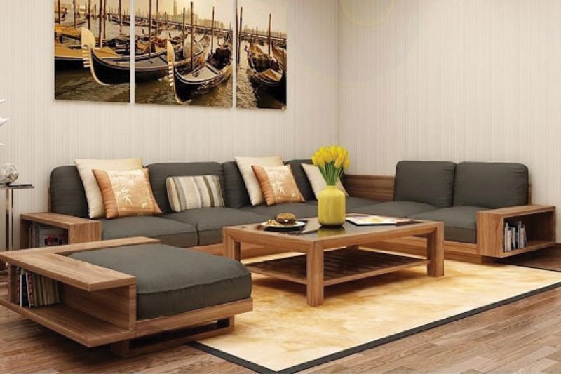 Sofa là thứ không thể thiếu khi trang trí phòng khách